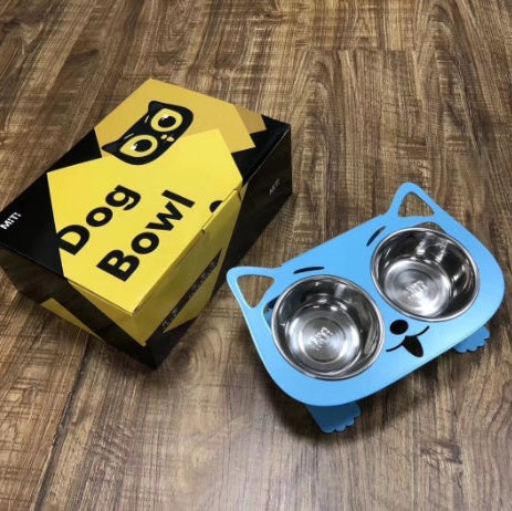 Anti-falling Cat Dog Feeding Water Bowl